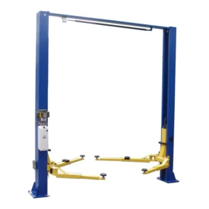 Tuxedo TP9KACX 9,000 lb 2 Post Asymmetric Clear Floor Car Lift
